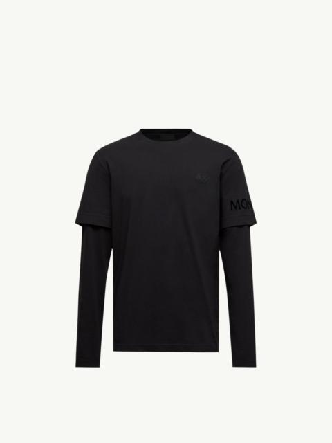 Moncler Double Sleeve Cotton T-Shirt