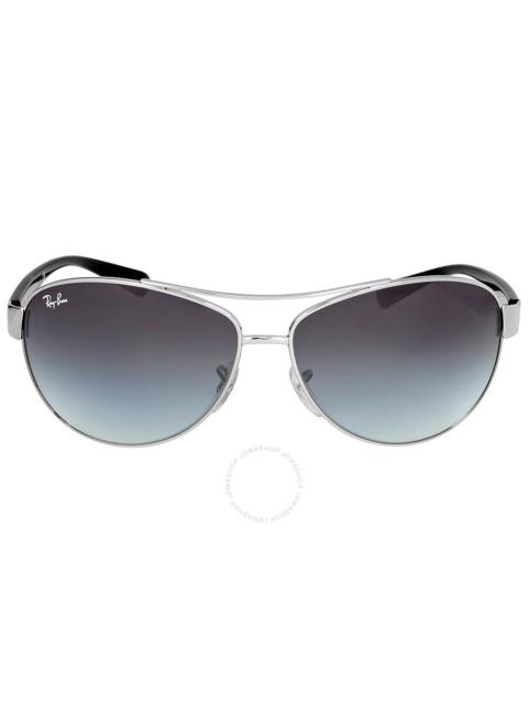 Ray-Ban Ray Ban Grey Gradient Aviator Ladies Sunglasses RB3386 003/8G 63