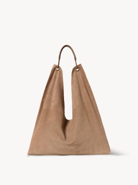 The Row Bindle Three Bag in Suede