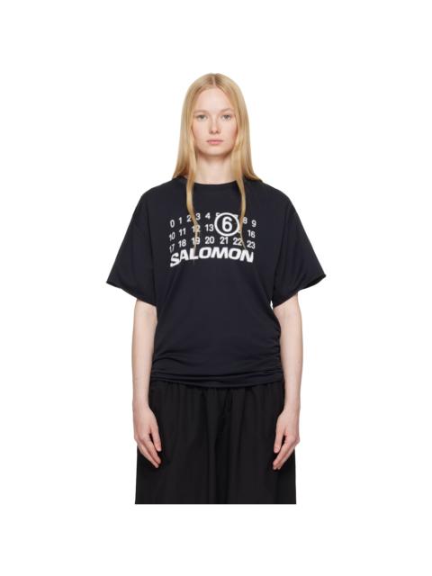 MM6 Maison Margiela Black Salomon Edition Seamless Sport T-shirt