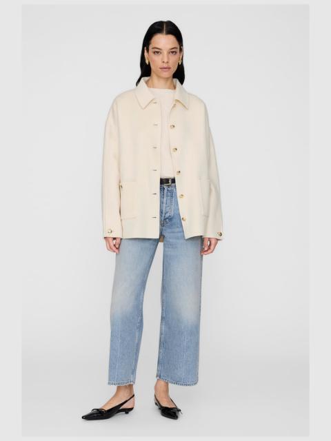 ANINE BING ANINE BING Luca Cashmere BlendJacket in Ivory at Nordstrom