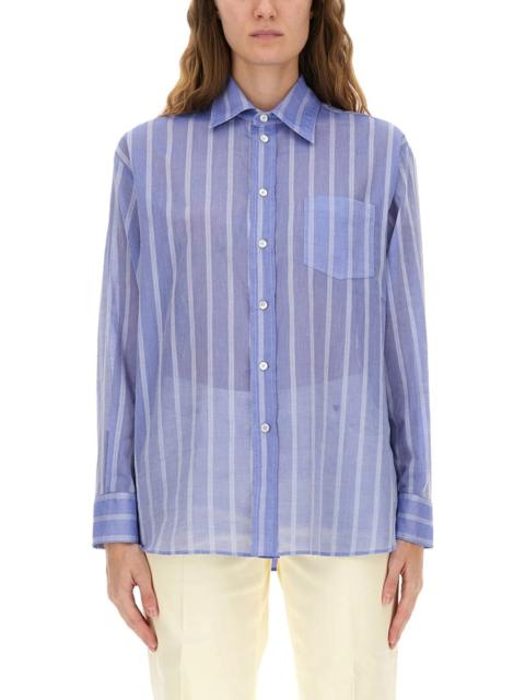 Etro Etro Women Striped Cotton Shirt