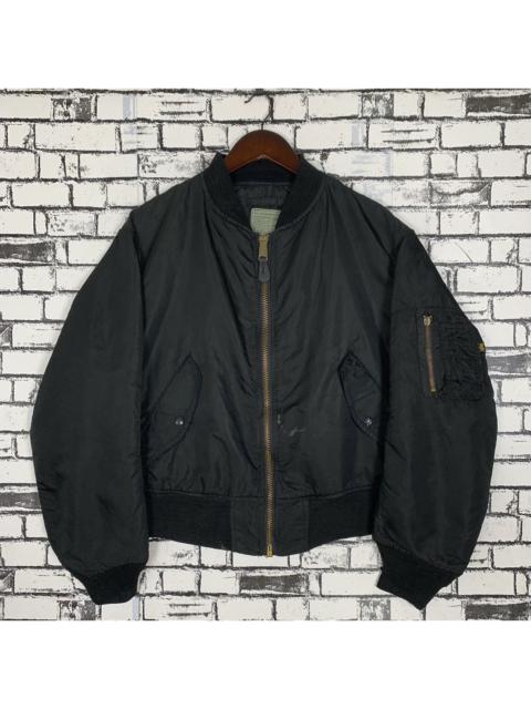 Other Designers Alpha Industries American Military Made in Usa Flight Jacket