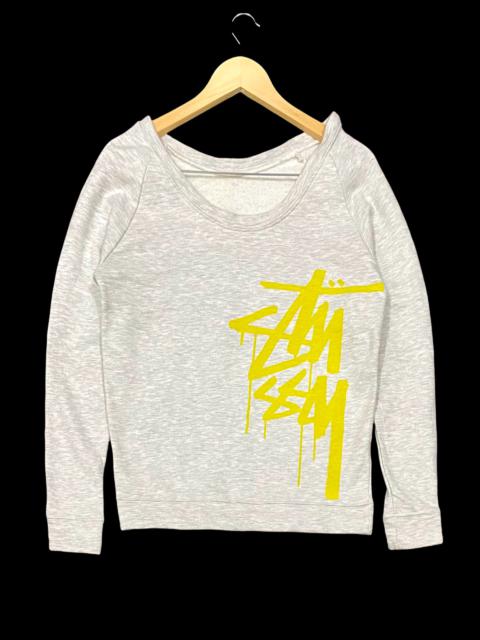 Stüssy VINTAGE STUSSY USA BIG SPELLOUT LONGSLEEVE