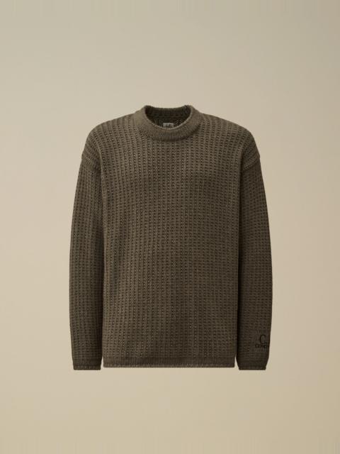 C.P. Company Lambswool GRS Boxy Crewneck Sweater