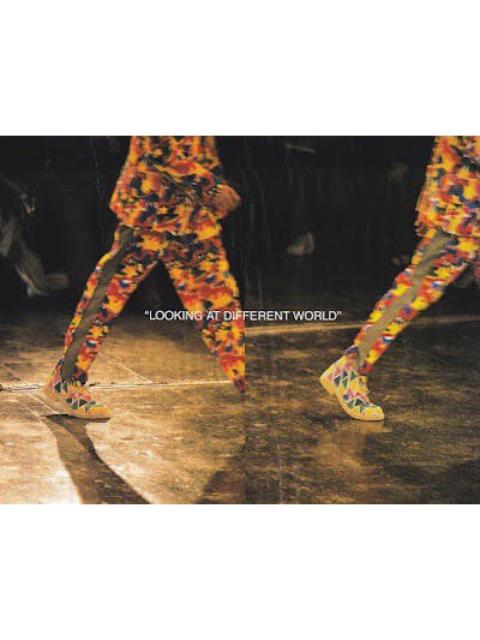 Comme Des Garçons Runway Vintage FW01 Patchwork Chukka Boots