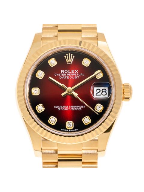 ROLEX Rolex Datejust Automatic Chronometer Diamond Ladies Watch M278278-0049