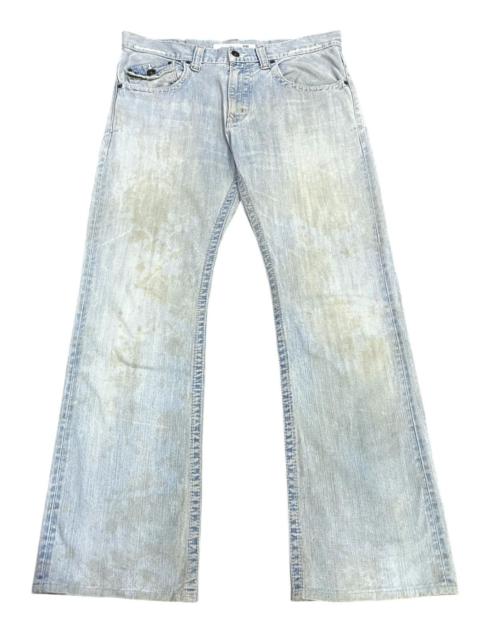 Other Designers FYE🔥EDWIN 401XV Grunge Dirty Mudwash Off-Blue Flare Denim