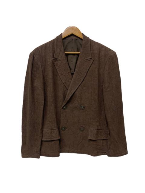 Yohji Yamamoto 🔥Y’s LIN LINEN COAT JACKET BROWN