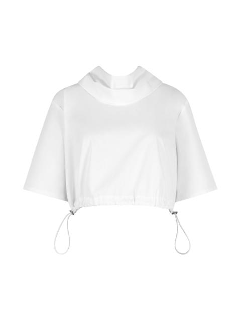 Elleme Drawstring Cropped Top