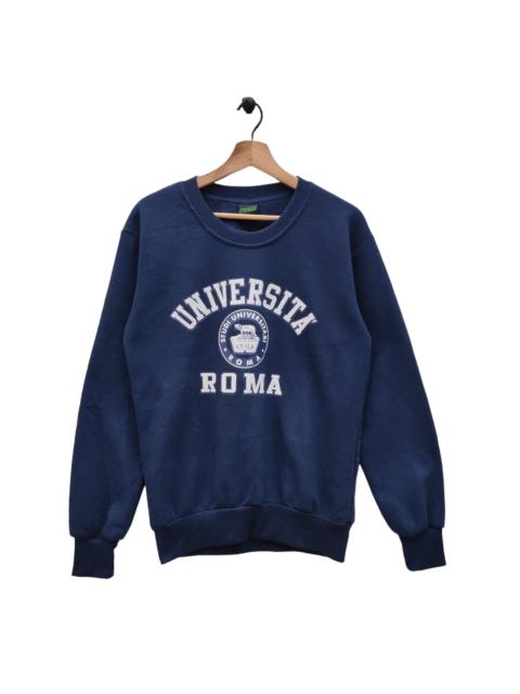Other Designers 90s Roma Italia Sweatshirt Medium Vintage Roma University