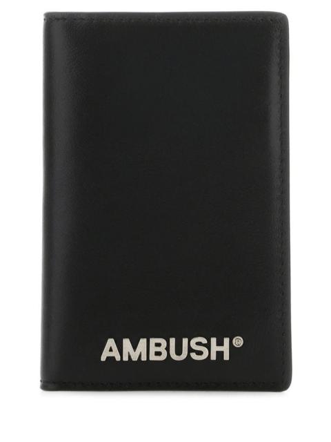 Ambush Ambush Man Black Leather Card Holder