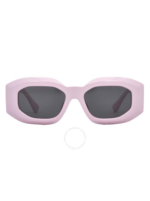 VERSACE Versace Dark Grey Irregular Men's Sunglasses VE4425U 544087 53