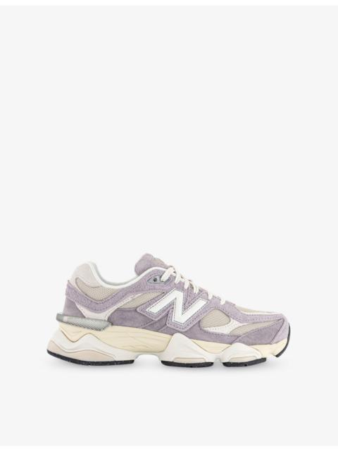 New Balance 9060 Suede and Mesh Trainers