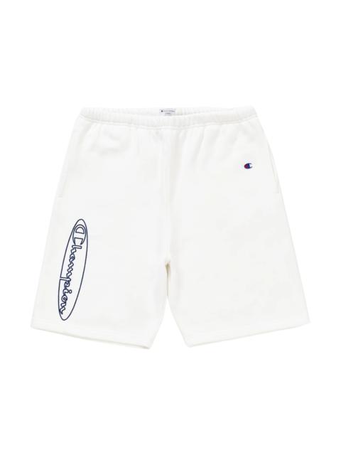 Supreme Supreme Champion Outline Sweatshort White