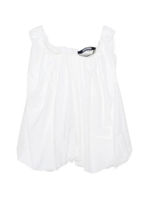 JACQUEMUS Jacquemus Square-neck Top