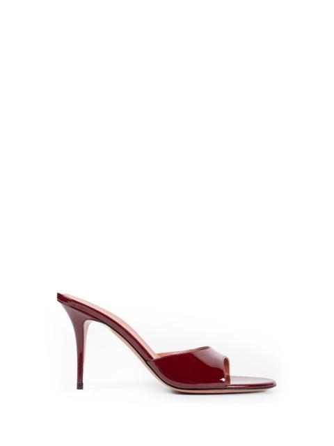 Amina Muaddi Elodie Patent Slippers 90