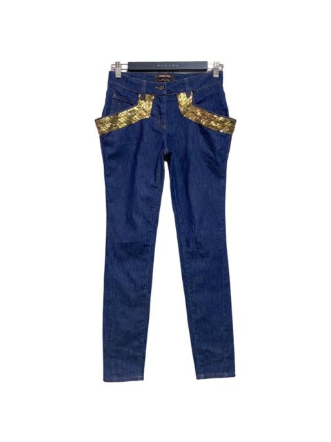 Roberto Cavalli Roberto Cavalli Sequin Skinny Jeans