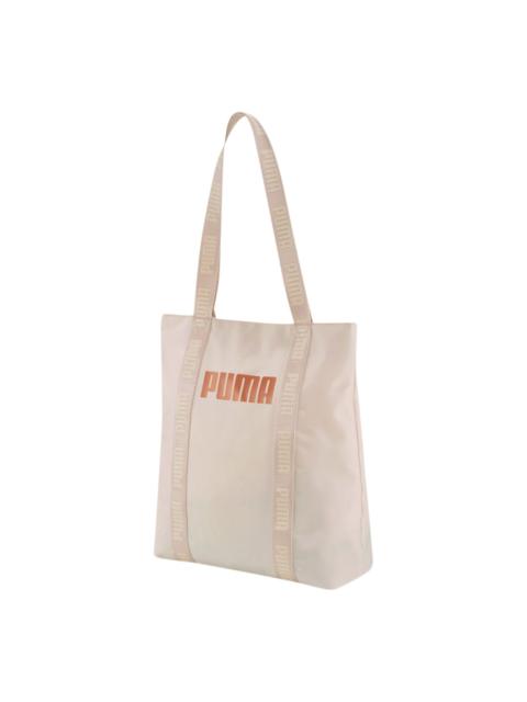 PUMA (WMNS) PUMA Core Base Shopper Bag 'Beige Pink' 076948-02