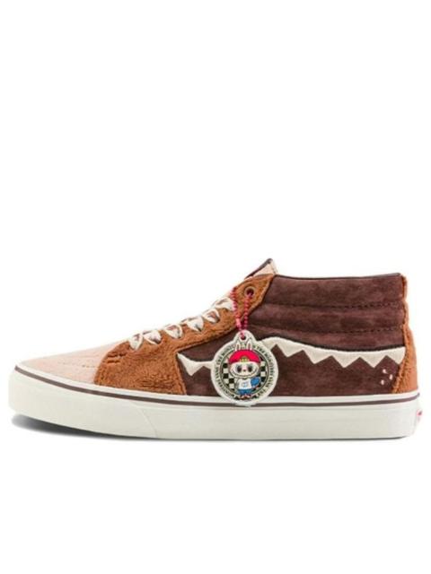 Vans Vans SK8-Mid x The Monsters Shoes 'Brown Orange' VN000BWEDFO