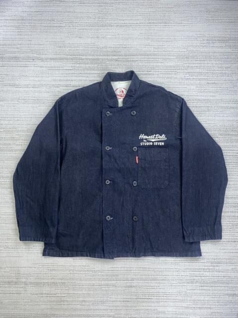 Other Designers GU × Studio Seven × Vintage - Vintage Honest Deli X Gu By Studio Seven Denim Jacket
