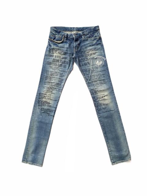 Hysteric Glamour Hysteric Glamour SS08 Ramone Lyrics Jeans