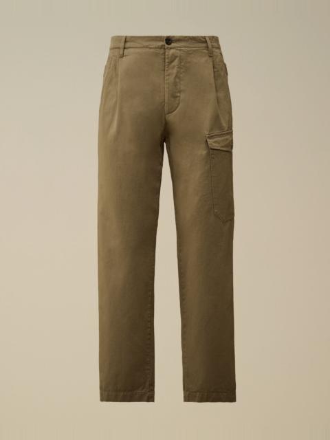 C.P. Company Cotton Gabardine Loose Cargo Pants