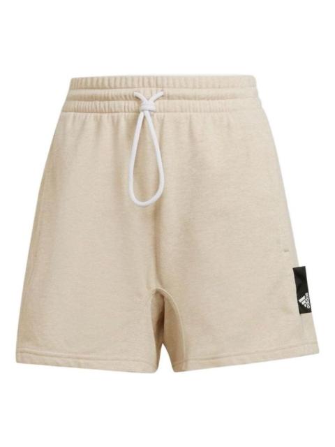 adidas (WMNS) adidas Sportswear Studio Lounge Shorts 'Beige' HE3092
