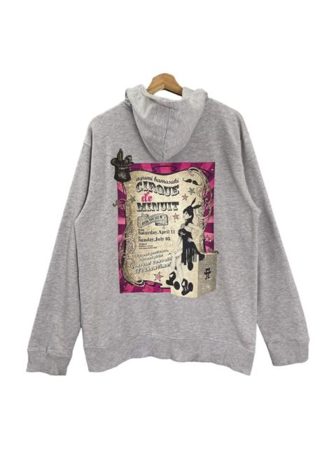 Other Designers Japanese Brand - Ayumi Hamasaki Cirque Minuit Big Logo Zipper Hoodies Size M
