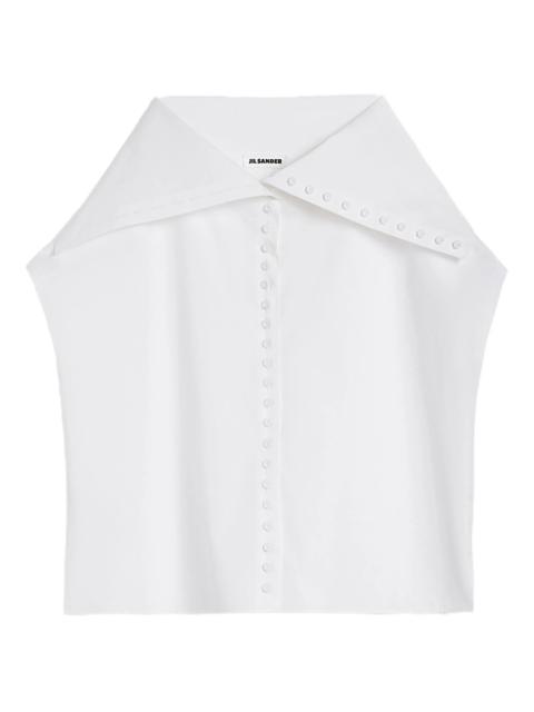 Jil Sander sailor-collar shirt