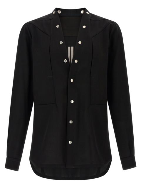 Rick Owens Rick Owens Men 'Larry Frogpocket' Shirt