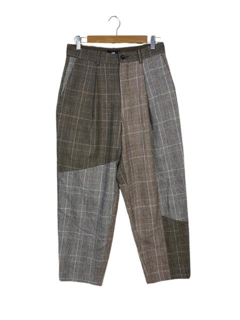 Other Designers Japanase brand Hare wool patch work style pant nice pattern