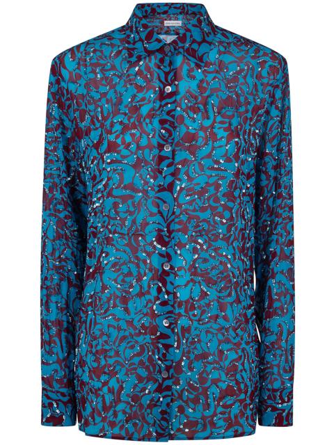 Dries Van Noten Dries Van Noten Women "Clavelly" Embroidered Shirt