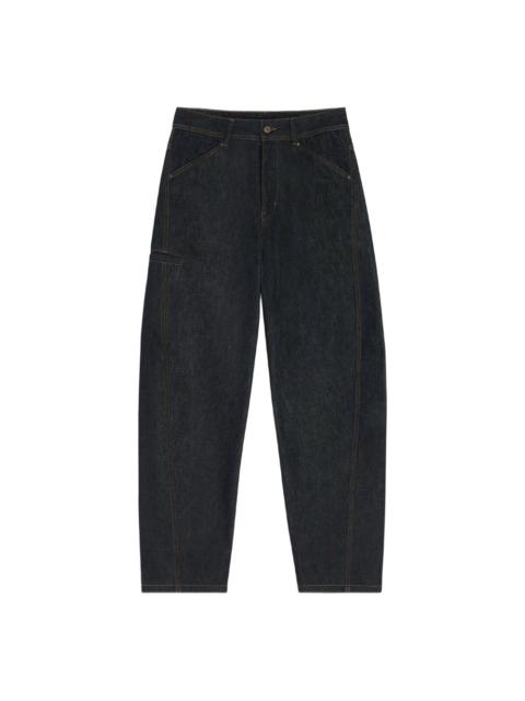 Lemaire Lemaire Black Trousers - Tapered Trousers Men