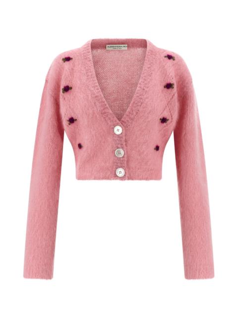 Alessandra Rich 'Carded Mohair' cardigan