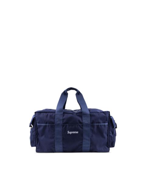 box-logo ripstop duffle bag