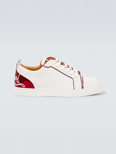 Christian Louboutin Fun Louis Junior leather sneakers