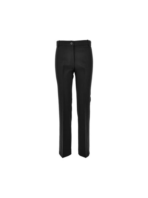 PINKO Pinko Viscose-blend Crêpe Pants Black Women