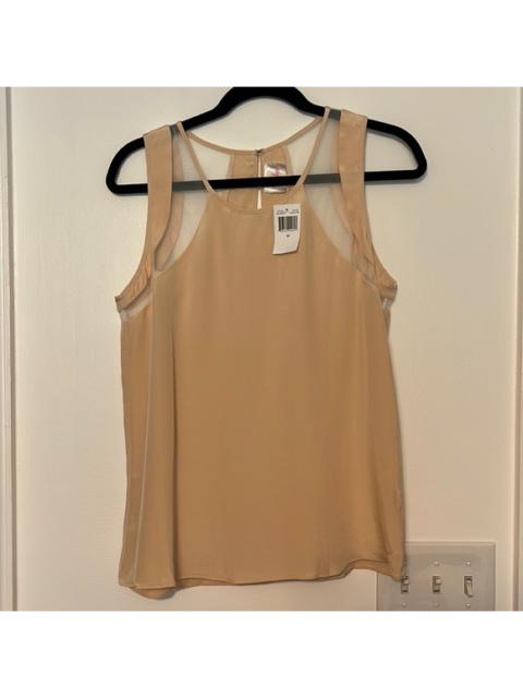 Other Designers Parker Sleeveless Silk Tank