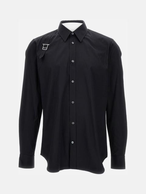 Alexander McQueen Alexander Mcqueen Men Silver Buckle Shirt