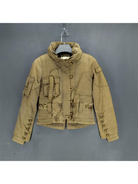 Other Designers Designer - Japan Brand Enchantment Nice Design Cropped Jacket #1270-52