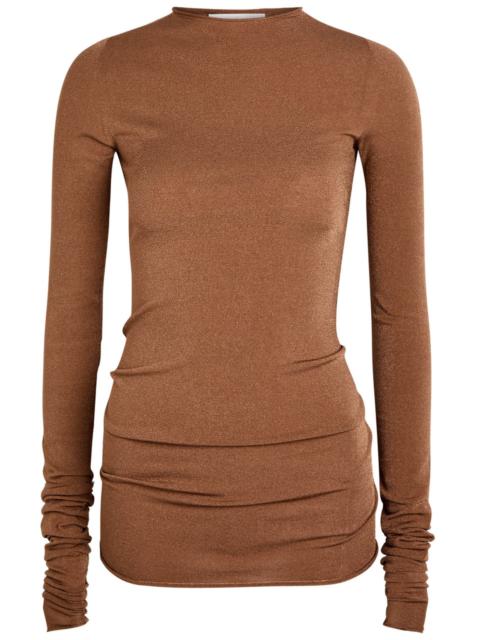 armarium Armarium Sita Roll-trimmed Fine-knit top