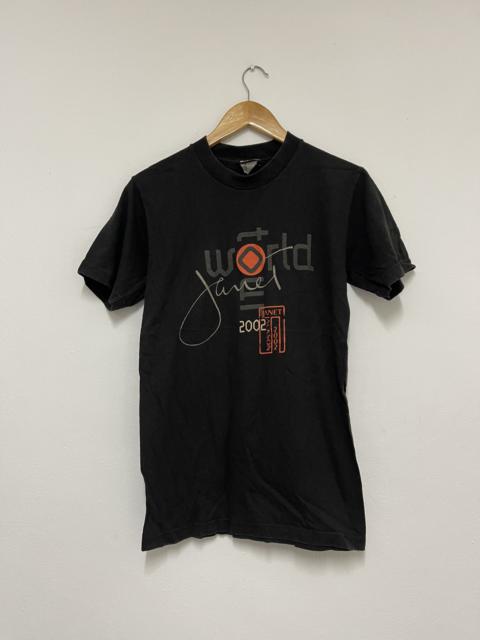 Other Designers Vintage - Vintage Janet Jackson World Tour 2002 T-Shirt N1