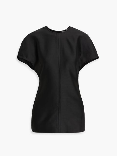 TOTEME Wool and silk-blend top