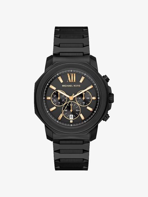 MICHAEL KORS Michael Kors Prescott Chronograph Quartz Black Dial Men's Watch MK9252