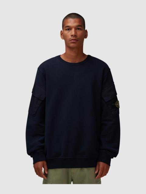 Stone Island Garment dyed pocket sweater