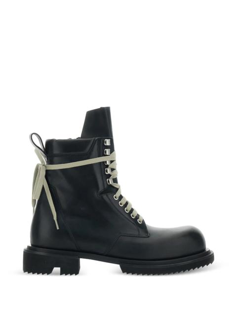 Rick Owens Rick Owens Low Army Lace-up Lug-sole Boots