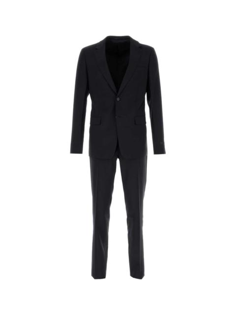 Prada Midnight Blue Wool Blend Suit