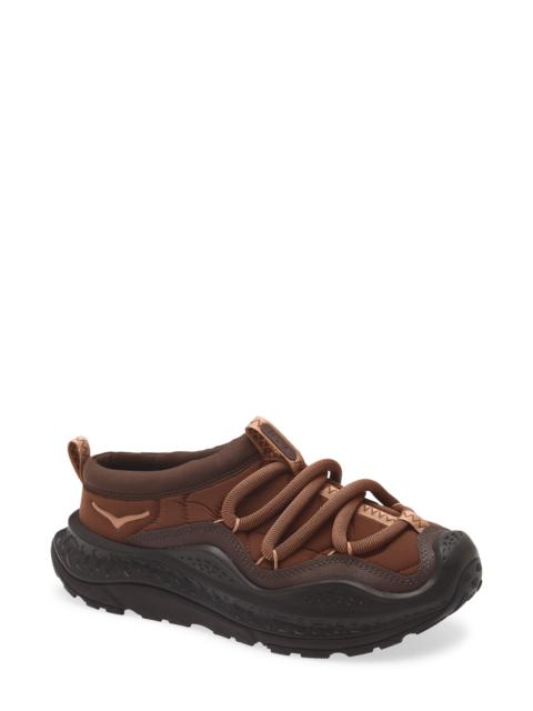HOKA HOKA Ora Primo Slip-On Sneaker in Mineral Brown /Cast Iron at Nordstrom