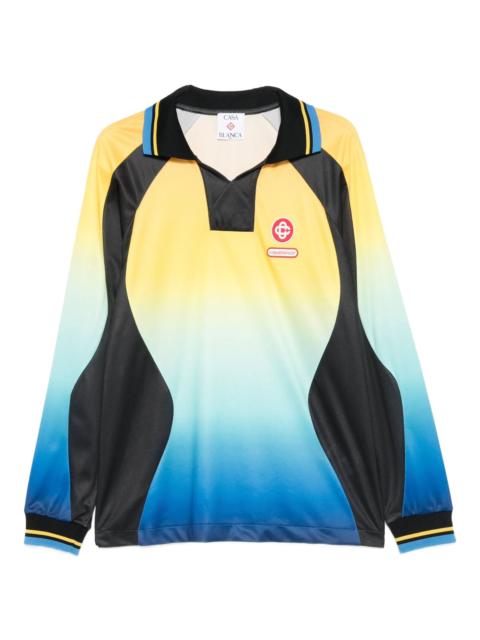 CASABLANCA gradient-effect T-shirt